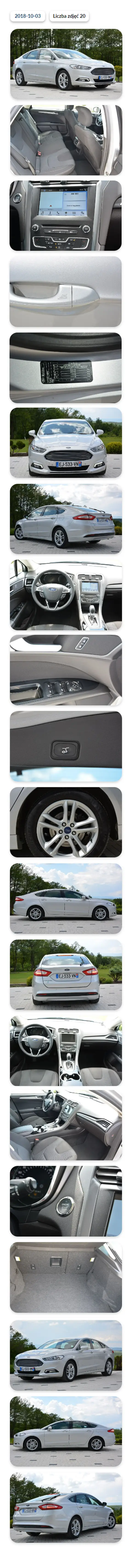 Raport Historii Pojazdu autoDNA - archiwalne zdjęcia