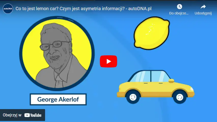 Czym jest Lemon Car - video z autoDNA