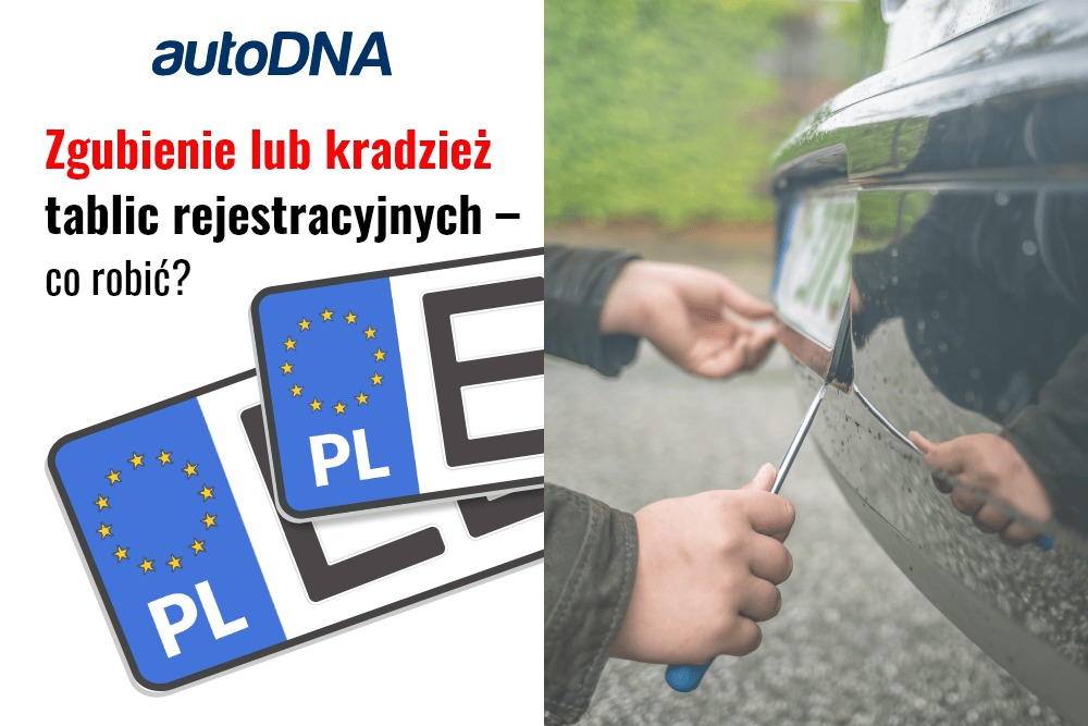 Zgubienie lub kradzież tablic rejestracyjnych – co robić