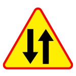 A-20 Odcinek jezdni o ruchu dwukierunkowym