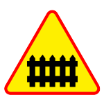 A-9 Przejazd kolejowy z zaporami
