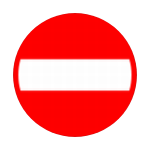 B – 2 Zakaz wjazdu