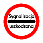B – 32c sygnalizacja uszkodzona