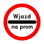 B – 32d wjazd na prom