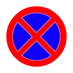 B – 36 Zakaz zatrzymywania się