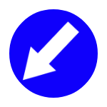 C – 10 Nakaz jazdy z lewej strony znaku