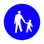 C – 16 Droga dla pieszych