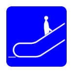 D – 36A Schody ruchome w górę