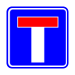 D – 4A Droga bez przejazdu