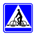 D – 6A Przejazd dla rowerzystów