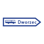 E – 6B Drogowskaz do dworca autobusowego