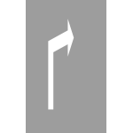 P-8d Strzałka kierunkowa w prawo