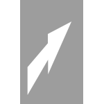 P-9b Strzałka naprowadzająca w prawo