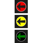 S-3e Sygnalizator kierunkowy w lewo