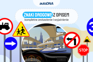 Znaki drogowe z opisem