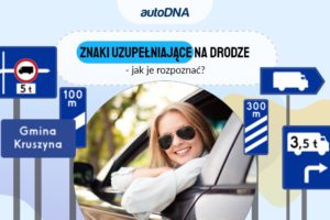 Znaki uzupełniające na drodze - jak je rozpoznać