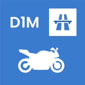 Motocykle objęte są kategorią D1M.