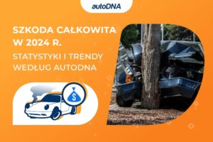 Szkoda całkowita w 2024 r. statystyki i trendy według autoDNA
