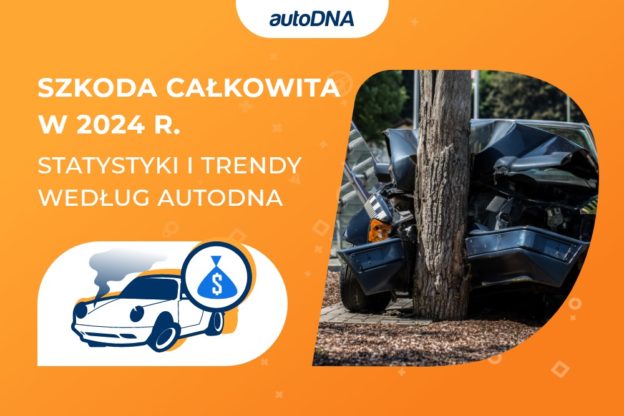 Szkoda całkowita w 2024 r. statystyki i trendy według autoDNA