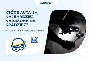 Które auta są najbardziej narażone na kradzież? Statystyczki 2025