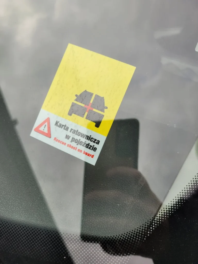 Karta Ratownicza-naklejka Karta-Ratownicza-naklejka